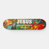 JESUS BIEDT Christelijk REAL PEACE Persoonlijk Skateboard (Horizontaal)