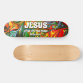 JESUS BIEDT Christelijk REAL PEACE Persoonlijk Skateboard (Horizontaal)