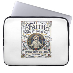 Jesus Bijbel Journaling Schrift Kunst Shirt Christ Laptop Sleeve