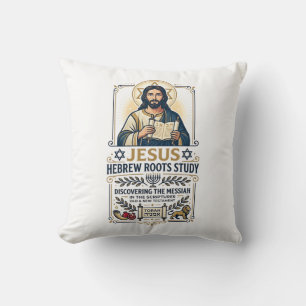 Jesus Bijbel Talen Hebreeuws Grieks Nerd Shirt Fai Kussen