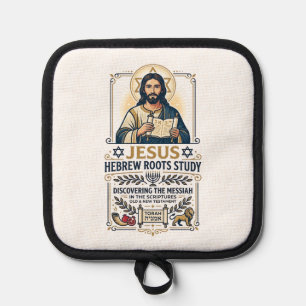 Jesus Bijbel Talen Hebreeuws Grieks Nerd Shirt Fai Pannenlap