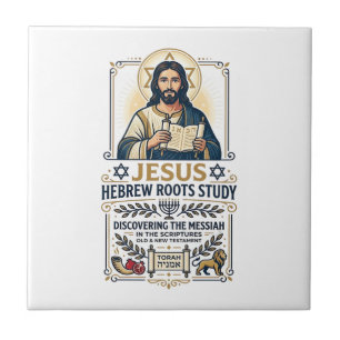 Jesus Bijbel Talen Hebreeuws Grieks Nerd Shirt Fai Tegeltje