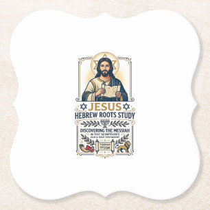 Jesus Bijbel Talen Hebreeuws Grieks Nerd T-shirt F Kartonnen Onderzetters