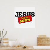 JESUS Binnenkort verkrijgbaar Poster (Keuken)