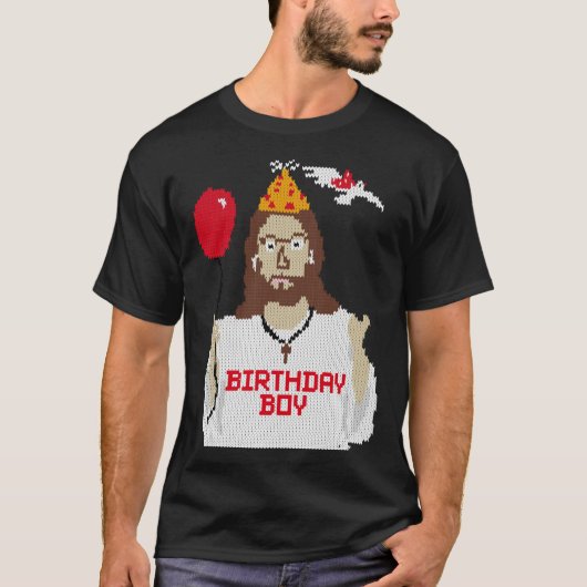 Jesus Birthday Boy kerstcadeaus Essential T-Sh T-shirt (Voorkant)