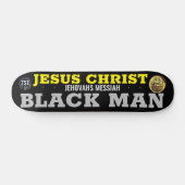 JESUS BLACK MAN JMT 7 3/4-inch skateboard Deck (Horizontaal)