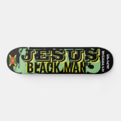 JESUS BLACK MAN Skateboard (Horizontaal)