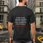 Jesus Blood Matters Bible Verse Christelijk T-shirt