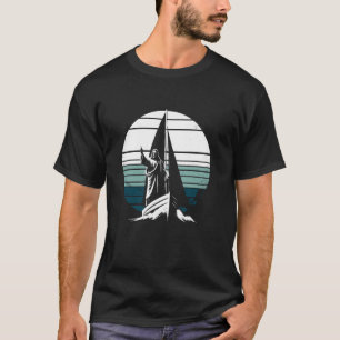 Jesus Boat Captain - Grappig Christelijk Zeilboot T-shirt