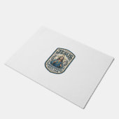 Jesus Borduurpatch Kijk Jezus Geborduurde Patch Deurmat (Schuin)
