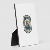 Jesus Borduurpatch Kijk Jezus Geborduurde Patch Fotoplaat (Zijkant)