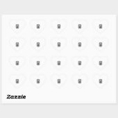 Jesus Borduurpatch Kijk Jezus Geborduurde Patch Hart Sticker (Vel)