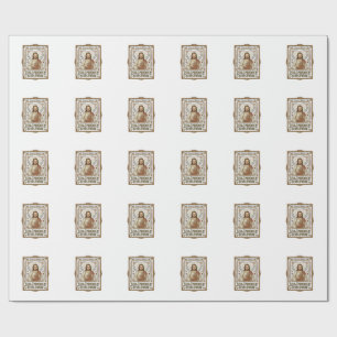 Jesus Borduurwerk Jezus Borduurnaald Cadeaupapier