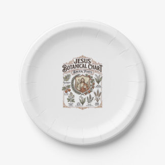 Jesus Botanische Grafiek Bijbelse Planten Jezus Bo Papieren Bordje