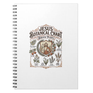 Jesus botanische kaart Bijbelse Planten Jezus Bota Notitieboek