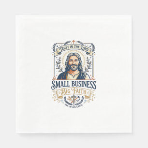 Jesus Boutique Eigenaar Kleine Zakelijke T-Shirt C Servet
