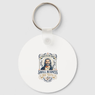Jesus Boutique Eigenaar Kleine Zakelijke T-Shirt C Sleutelhanger