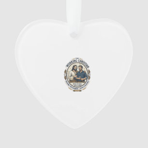 Jesus Bouwvakker T-shirt Christelijke Grafiek_ Ornament
