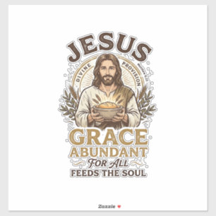 Jesus Bowling Vintage T-shirt Christelijke Grafiek Sticker