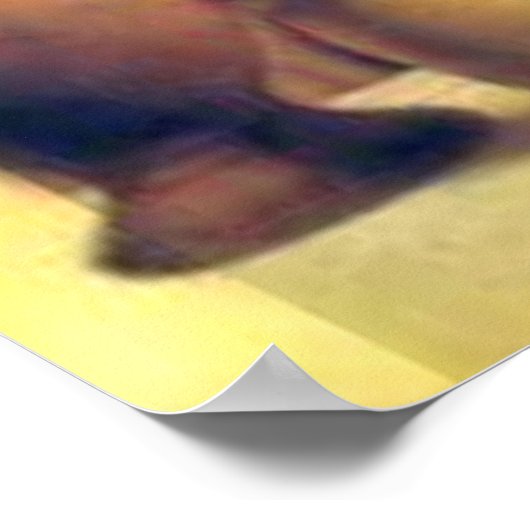 Jesus Breaking Bread Vintage poster (Hoek)