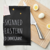 Jesus Brown-skinned ongedocumenteerde immigrant I Theedoek (Quarter Fold)