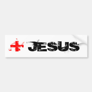 +Jesus Bumpersticker