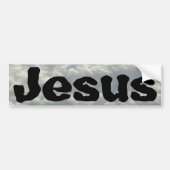 JESUS BUMPERSTICKER (Voorkant)
