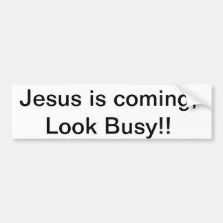 JESUS BUMPERSTICKER