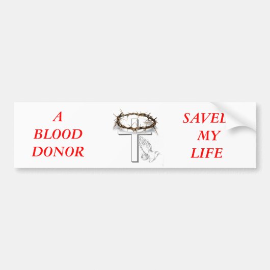 JESUS BUMPERSTICKER (Voorkant)