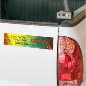 JESUS-Bumpersticker Bumpersticker (Op Truck)