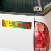 JESUS-Bumpersticker Bumpersticker (Op Truck)