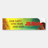 JESUS-Bumpersticker Bumpersticker (Voorkant)
