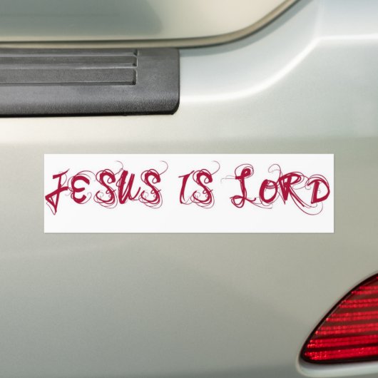 JESUS Bumperstickers (Op auto)
