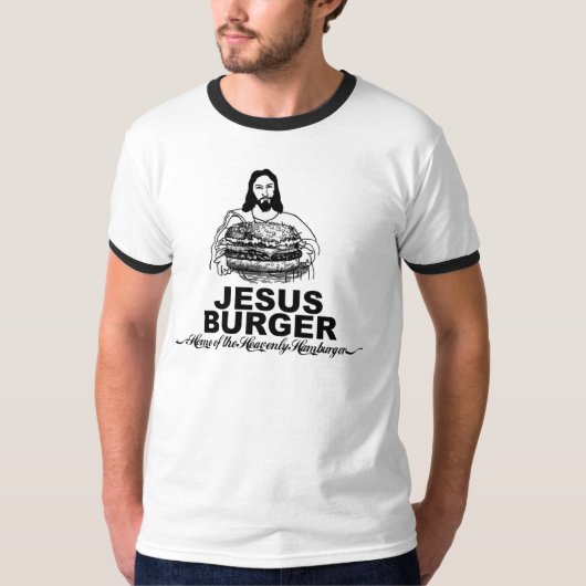 Jesus Burger T-shirt (Voorkant)