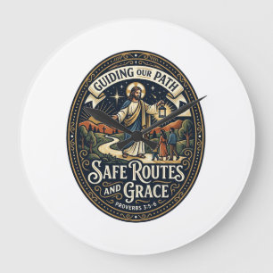 Jesus Buschauffeur Openbaarvervoerwerker T-shirt O Grote Klok