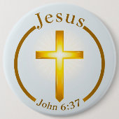 Jesus Button Pin (Voorkant)