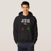 Jesus Calling - Jesus Phone Christelijk 1 Hoodie (Voorkant volledig)