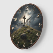 Jesus Calvary Hill Crosses Grote Klok (Hoek)