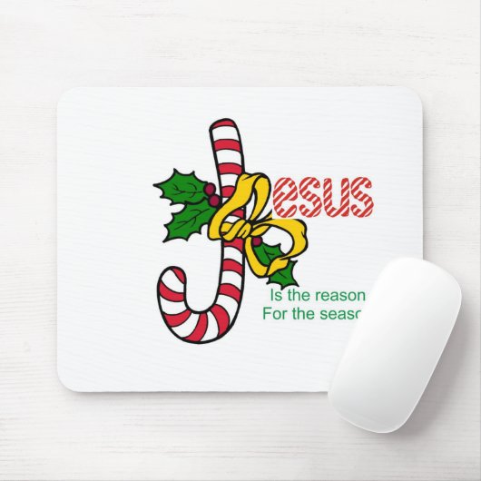 Jesus Candy Cane Muismat (Met muis)
