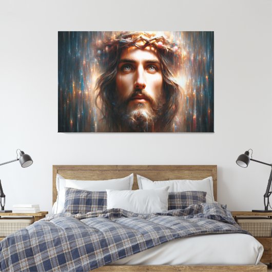 Jesus Canvas Afbeelding (Insitu (Slaapkamer))