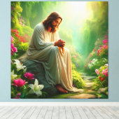 Jesus Canvas Afbeelding 10 (Insitu (Houten vloer))