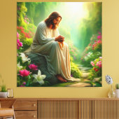 Jesus Canvas Afbeelding 10 Afdruk (Insitu (Woonkamer))