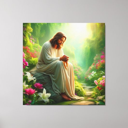 Jesus Canvas Afbeelding 10 Afdruk (Voorkant)
