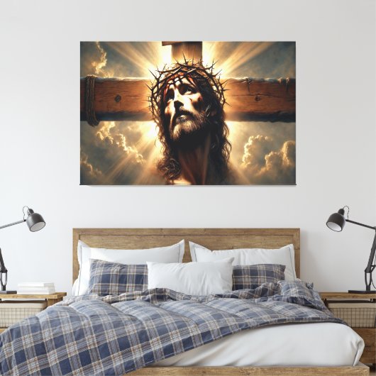 Jesus Canvas Afbeelding 11 (Insitu (Slaapkamer))