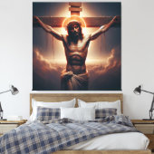 Jesus Canvas Afbeelding 12 Afdruk (Insitu (Slaapkamer))