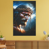 Jesus Canvas Afbeelding 16 Afdruk (Insitu (Woonkamer))