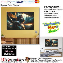 Jesus Canvas Afbeelding 3