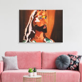 JESUS canvas Afdruk (Insitu (Woonkamer))