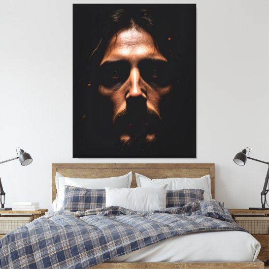 JESUS CANVAS AFDRUK (Insitu (Slaapkamer))