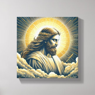 jesus canvas afdruk